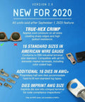 Hydraulic Cable Lug Crimper TH0005 V2.0 11 Ton Crimp Tool Kit information with die features and specifications.