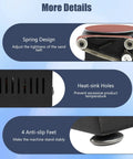 Heavy Duty 6 Inch Mini Disc Sander And Bench Belt Sander Combo features spring design and heat-sink holes.