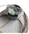 TS2640N321E64 Servo Motor Encoder with colored wires and protective wrap, precise feedback for robotics and CNC, durable quality
