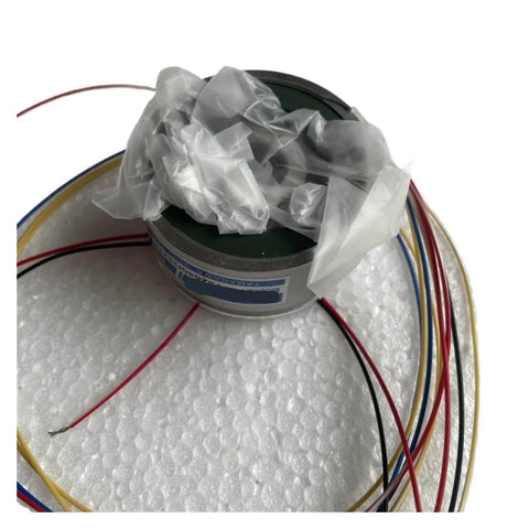 TS2640N321E64 Servo Motor Encoder with colored wires and protective wrap, precise feedback for robotics and CNC, durable quality