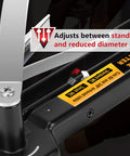 Heavy Duty Xmc Armored Cable Cutter Snips Up To 3/8 Inch Bx Ac Mc Wire With Fully Adjustable Blade For Greenfield Conduit adjust dial close-up