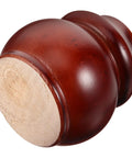 Close-up of single leg from Four Pack Wooden Furniture Legs Replacement Set For Tables Sofas Cabinets Desks And Dressers Heavy Duty Feet