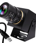 High Speed USB Camera With Global Shutter 90fps 2MP 1920x1200 For Crisp Fast Action, 4x Varifocal 2.8 To 12mm Zoom visible