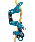 Rope Runner Vertec Ultimate Climbing And Work Positioning Device With Tool-Free Adjustability attached to a climbing rope.