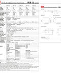 Technical specifications document for Rock Solid Industrial PCB Mount Power Supply delivering clean 12 volt output with low EMI filtering.