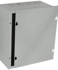Tough Rugged Steel NEMA 1 Junction Box 10 In L X 8 In W X 4 In D 16 Gauge Welded Sheet Metal Enclosure with open door