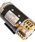 Brand New 24V DC Electric Motor For Genie Scissor Lift GS1930 Heavy Duty 4.5 HP with visible connections and label.