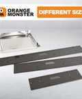 Heavy Duty 24 Inch Sheet Metal Folding Tool For HVAC Work Dual Folding Depth Three Eighths Inch And One Inch Steel Ductwork Bender
