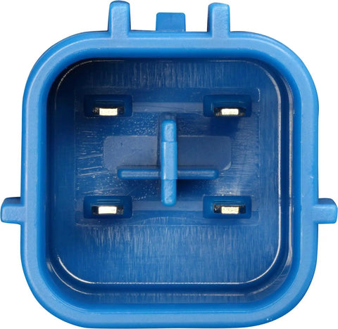 OE Level Fuel Pump Module Assembly With Precision Float Gauge For Plug And Play Installation Bulletproof Durability And Smoother Highway Cruising Real Deal Engine Performance Part showing a blue electrical connector of the fuel pump module.