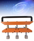 Three Station Roller 0 To 90 Degree Large Radius Sheet Roller Bender for Aluminum Standing Seam Roofing Tools, front view