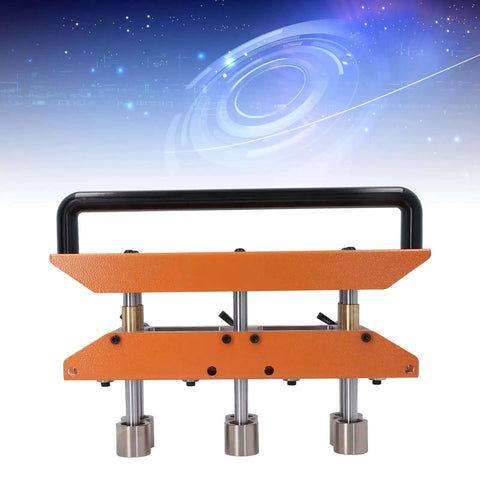 Three Station Roller 0 To 90 Degree Large Radius Sheet Roller Bender for Aluminum Standing Seam Roofing Tools, front view