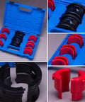 All In One Fork Seal Driver Kit For Bikes, 14 Piece Universal Fork Seal Installer And Removal Set, Fits 35mm Through 50mm