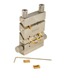 Slick Jewelry Miter Vise For Exact Tube And Wire Cutting At Forty Five To One Thirty Five Degrees showing precision tool for metalwork.