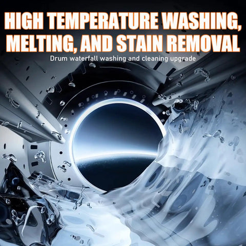No Sweat Mini Portable Washer And Dryer Combo Runs Front Load Wash Cycle With Digital Display And Wall Mount Bracket For Counters showing high temperature washing and cleaning process.