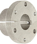 Three Quarter Inch Quick Disconnect Bushing Sintered Steel For Drive Shaft Mounts Pulleys Sheaves And Sprockets Split Flange Tapered