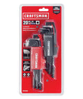 Ball End Hex Key Set 20 Piece With Storage Rack SAE And Metric Allen Wrenches Durable Black Oxide Steel For DIY Projects