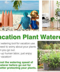 Six Pack Terracotta Plant Watering Spikes With Slow Release Self Watering Waterers displayed in various settings