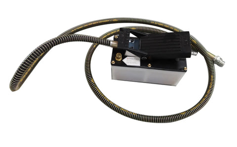 Auto Body Pulling Machine For Collision Repair, 2.7 Ton Hydraulic Pressure, 70 MPa, hose and pump detail.