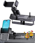 Heavy Duty Metal Phone Mount For Jeep Wrangler JK JKU 2011 To 2018 Dash Holder with Duck Mounts System Kit, shown installed on dashboard