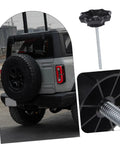 Spare Tire Hardware Clamp Replacement Bolts For Car Mounting In Metal And Plastic Construction Real Easy Installation Secure Fit