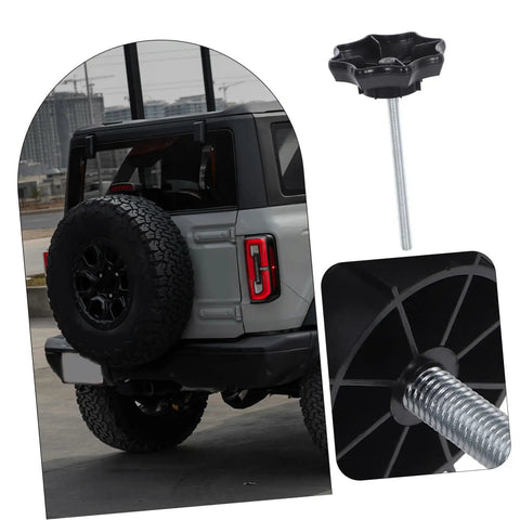 Spare Tire Hardware Clamp Replacement Bolts For Car Mounting In Metal And Plastic Construction Real Easy Installation Secure Fit