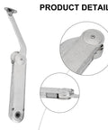Built Tough Heavy Duty Cabinet Lid Hinge With Gas Spring Adjustable 75 90 100 Degree Angles Soft Close Hydraulic Support