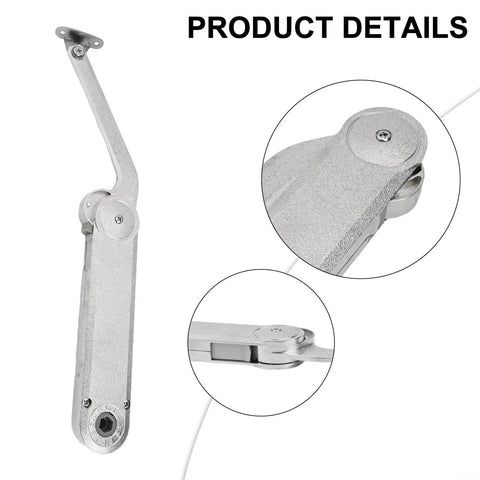 Built Tough Heavy Duty Cabinet Lid Hinge With Gas Spring Adjustable 75 90 100 Degree Angles Soft Close Hydraulic Support