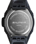 Back view of One Plus Freediving Watch Style Wrist Computer For Freediving And Spearfishing With Snorkeling Use Real Time Depth Up To 100 Meters Dive Time Surface Interval Water Temperature And Underwater Training Data