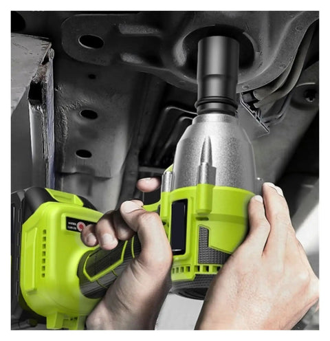High Torque Brushless Cordless Impact Wrench With Fast Charging For Car Repair And Home Use. This Rechargeable Electric Power Tool Offers Reliable Performance In Tight Spaces And Reduces Hand Strain During Scaffold Work Or Auto Projects Providing Smooth