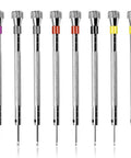 8 Piece Precision Jewelers Screwdriver Set 0.8mm To 1.6mm For Watches Eyeglasses And Jewelry Repairs Pro Grade Tools Kit