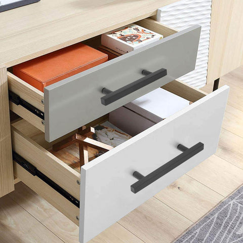Black Cabinet Pulls 3 Inch Drawer Pulls 5 Pack Bar Pulls For Cabinets Kitchen Hardware Handles With Mounting Screws Included