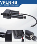 Heavy Duty Round Baler Linear Actuator Replacement Built To Last Swaps Out Easy For New Holland 848 853 855 Tractors Years 1986 Through 1995 Zero Hassle Field Ready close-up of actuator.