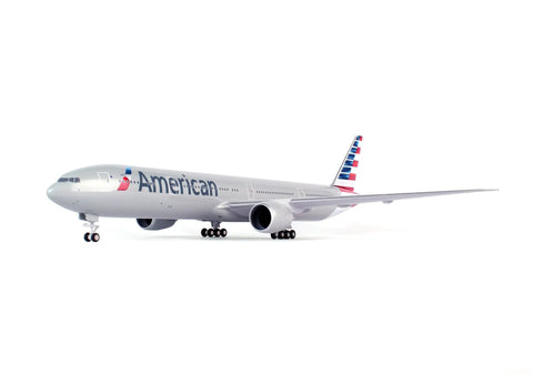 American Airlines 777-300 New Livery Model Kit In 1 To 200 Scale With Gear Snap Fit Build That Snaps In Minutes No Glue Needed Ultra Realistic