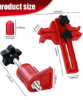 Product size of Shop Standard 9 Piece Cam Timing Sprocket Locking Tool Kit With Grippy Double Camshaft Clamp.