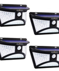 Ultra Lit Solar Flood Lights Outdoor 2000 Lumen With 140 Degree Motion Detection And 280 Degree Wide Beam 3280 Sq Ft Coverage 4 Pack displayed
