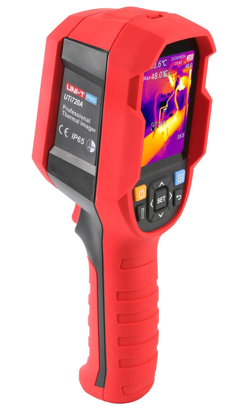 Front view of UTi720A Thermal Imaging Camera 256x192 Pro Grade Infrared Cam For Repairs Floor Heating And Pipe Testing Waterproof WiFi
