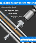 300 Piece Self Tapping Screws Assortment Kit Self Drilling For Metal showing layers of materials for application