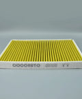 Activated Charcoal Cabin Air Filter for Audi Q7 Q5 A4 Porsche Cayenne 2019 2025 with dust pollen shield easy install