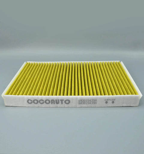 Activated Charcoal Cabin Air Filter for Audi Q7 Q5 A4 Porsche Cayenne 2019 2025 with dust pollen shield easy install
