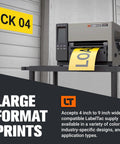 Transform Your Workspace Into A Full Setup Using This Heavy Duty Wide Format Thermal Label Printer To Knock Out Pro Level 4 To 9 Inch Signs All Week Long.
