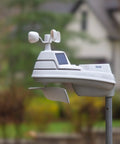 Five In One Home Weather Station With WiFi To Weather Underground Delivers Real Time Indoor Outdoor Temperature And Humidity