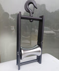 Industrial Cable Pulley System For Large Scale Laying With 6.3 Inch Steel Sheaves And 4000 Pound Capacity, hook detail