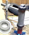 Two Sets AXK2035 Thrust Needle Roller Bearings With AS2035 Washers 20mm ID 35mm OD 2mm Thick Replacement Kit shown in workshop