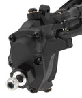 Rock Solid Front And Rear Portal Axle Kit For Axial Scx10 And Scx10 Ii Rc Crawler close-up of nylon housing and steel gear connection