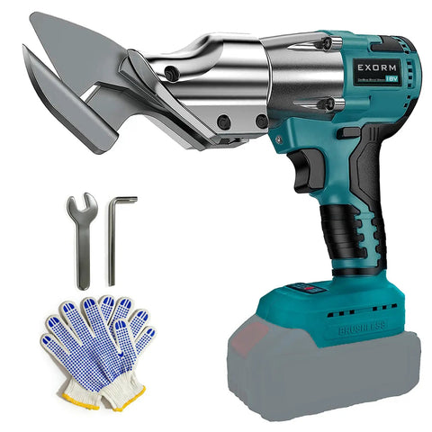 Cordless Brushless Sheet Metal Shear With 360 Degree Pivoting Head, 14 Gauge Cutting Capacity For Stainless Steel Iron Leather And Carpet, Bare Tool, Compatible With 18V Max Batteries