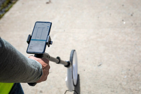 PlugAndPlay Digital Measuring Wheel And Mapping Tool For SpotOn RealTime Measurements With App Sync To Nail Site Layouts On Any Curved Surface Quick Takeoff Estimates For Contractors And DIY Pros Saving Time And Cash Daily Hustle