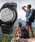 Lightweight Tactical Wrist Compass For Outdoor Survival And Hiking Gear Must Have Camping Tool For Navigation Adventure Travel