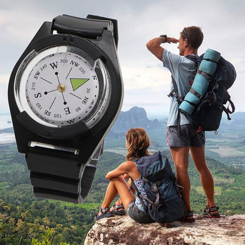 Lightweight Tactical Wrist Compass For Outdoor Survival And Hiking Gear Must Have Camping Tool For Navigation Adventure Travel