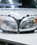 Heavy Duty Butyl Tape Sealant For Headlights And Tail Lights. 8 Mm X 13 Feet Black Weatherproof Adhesive on repaired headlights.