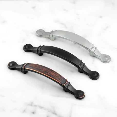 10 Pack 5.55 Inch Oil Rubbed Bronze Cabinet Pulls With 3 Inch Center To Center For Kitchen Cabinets And Drawers Vintage Farmhouse Hardware For Dresser Closet And Furniture Premium Craftsmanship And Durable Finish